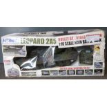 Hobby Engine Leopard 2A5 radio control 1:16 scale bullet shooting tank, in original box