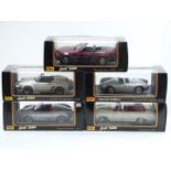 Five Maisto 1:18 scale Special Edition diecast model cars Porsche 911 Speedster 31802, Boxster 31814