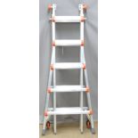 Aluminium 'Little Giant Ladder System Type 1A' multi purpose ladder