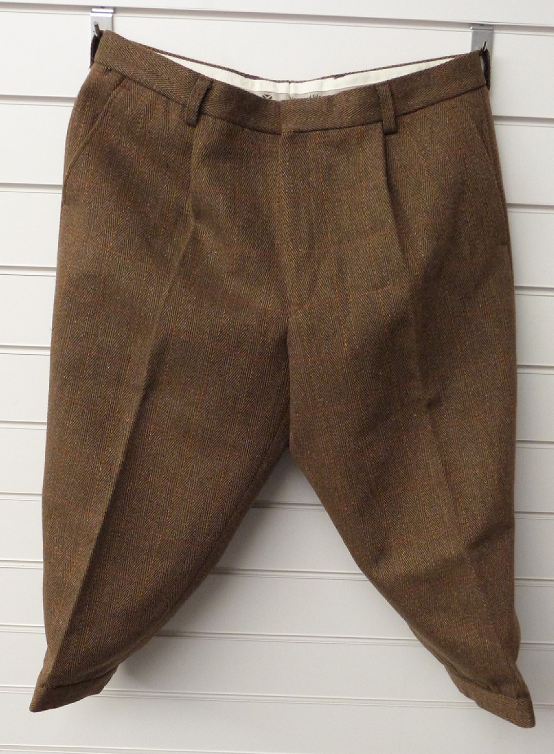 Woodstock Country Wear gentleman's tweed field coat (size XL) and two pairs of tweed breeks, size - Image 6 of 6
