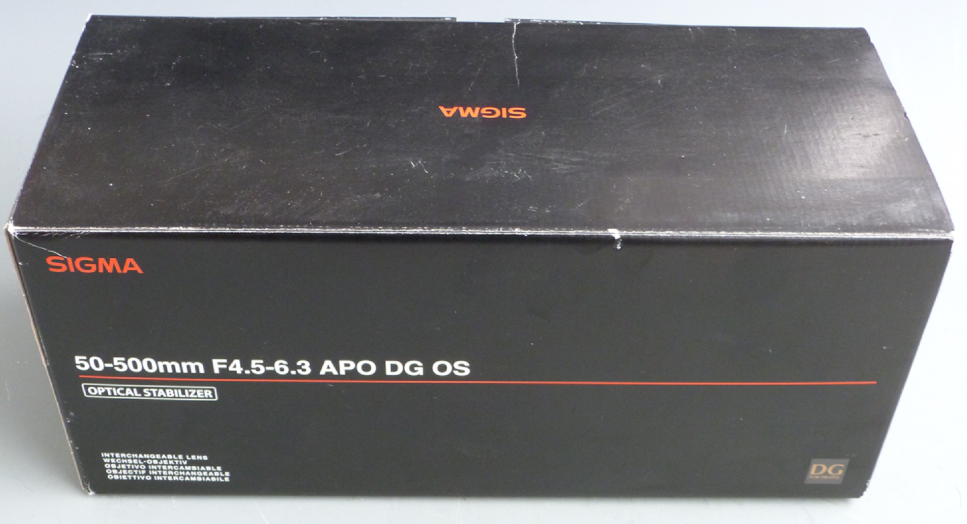 Sigma 50-500mm f4.5-6.3 Apo DG OS lens with optical stabilizer, to suit Nikon AF D, in original - Image 4 of 4