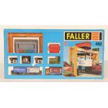 Faller HO gauge Container Terminal train accessory set, 402, in original display box.