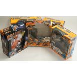 Five Hasbro Action Man figure sets Mission Grizzly, Space Explorer, Polar Trapper, Power Extreme and