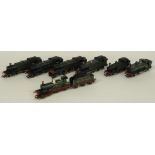 Seven Hornby, Airfix, Lima and other 00 gauge GWR locomotives including Lord of The Isles.