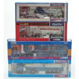 Four Corgi limited edition 1:50 scale diecast model vehicles comprising Woody's Express CC13420,