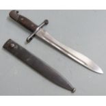 Spanish Mauser 'Bolo' bayonet with Toledo blade