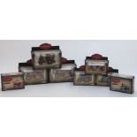 Eight Corgi Vintage Glory Of Steam 1:50 scale diecast model vehicles including Garrett Roller and