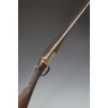 Darlow of Norwich 12 bore side by side ejector shotgun with named and engraved locks, engraved