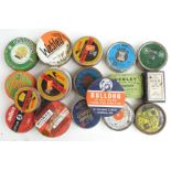 Eighteen tins and boxes of collector's .177 and .22 air rifle/ pistol pellets including Webley