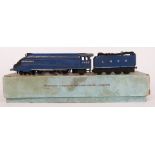 Hornby Dublo 00 gauge 3-rail pre-war LNER 4-6-2 locomotive Sir Nigel Gresley 4498, EDL1, in original