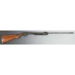 Diana .177 air rifle with semi-pistol grip and adjustable sights and trigger, serial number 234.