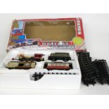 Playgo battery operated Western Express large scale train set, 3576P, in original box.