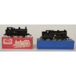 Two Hornby Dublo 00 gauge BR Tank Locomotives 3-rail EDL17 0-6-2 69567 31017 and 2-rail 0-6-0 31337,