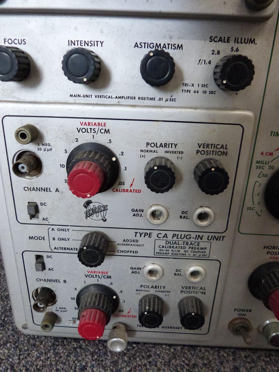 Tektronix type 545A oscilloscope - Image 4 of 6