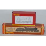 Two Hornby 00 gauge locomotives GWR 4-6-0 Saint Class Saint David R830 and BR 0-4-2T Class 14xx 1445