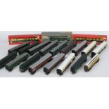 Twenty Hornby, Lima, Tri-ang and similar 00 gauge coaches including Southern Rail, Great Western