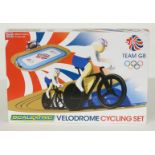 Hornby Scalextric model motor racing Team GB Velodrome Cycling Set, G1072, in original box.