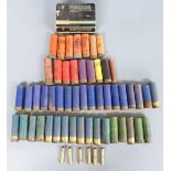 Ninety-one various collectors shotgun cartridges including Fiocchi 9mm, Remington, Eley Kynoch, CAC,