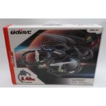 Two radio controlled drone cameras UDI UFO in original box and Viper Pro.