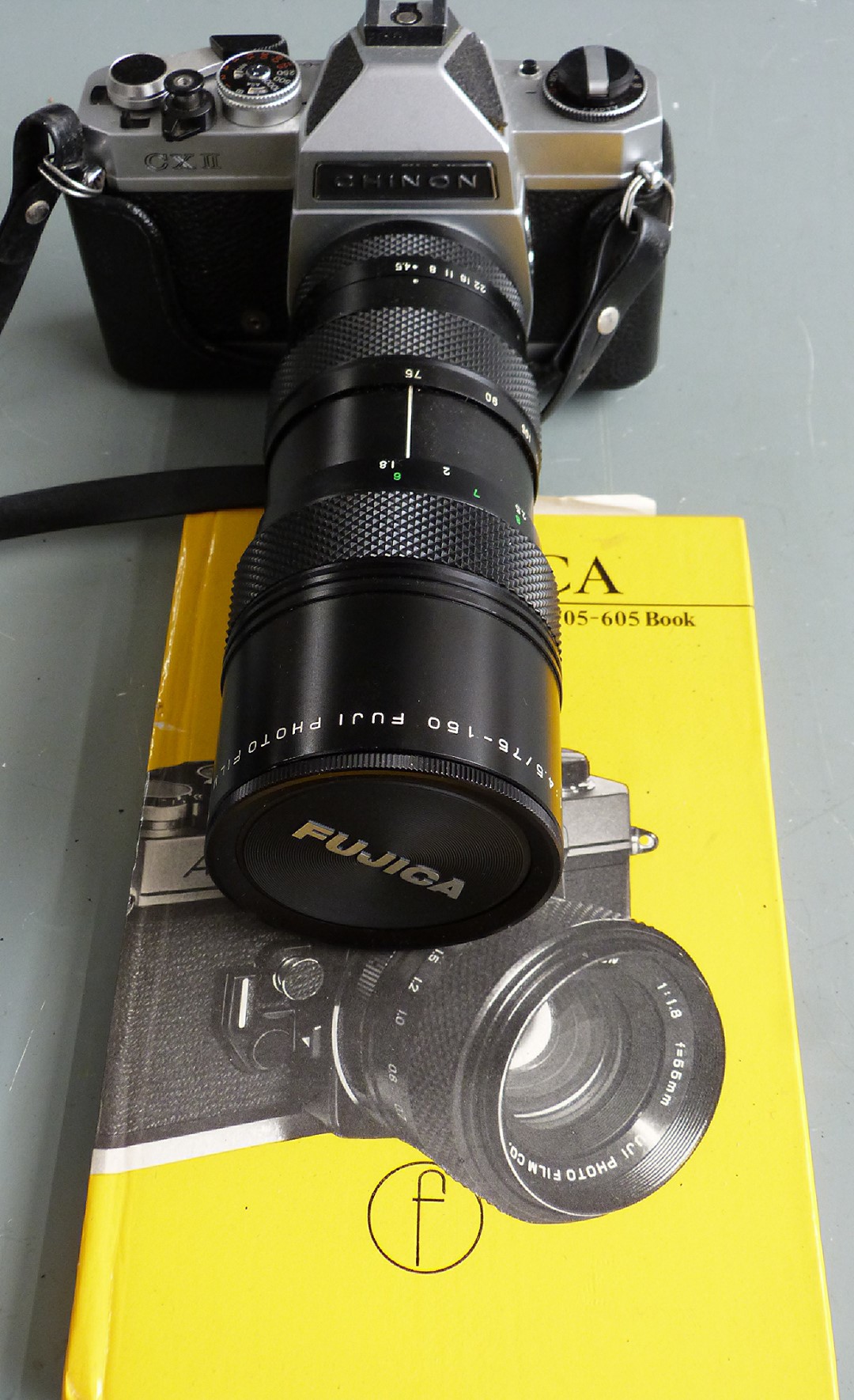 SLR cameras, lenses and accessories to include Canon EOS650 with 35-70mm Canon lens, Fujica ST701 - Image 4 of 4