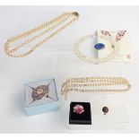 Pearls and other costume jewellery