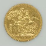 1894 Victoria veiled head gold full sovereign