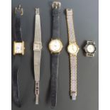Five various ladies wristwatches comprising Rotary Cheltenham, James Hardy, Lindex, Montine and