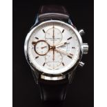 Raymond Weil Freelancer gentleman's automatic chronograph wristwatch ref. 7730 with day and date