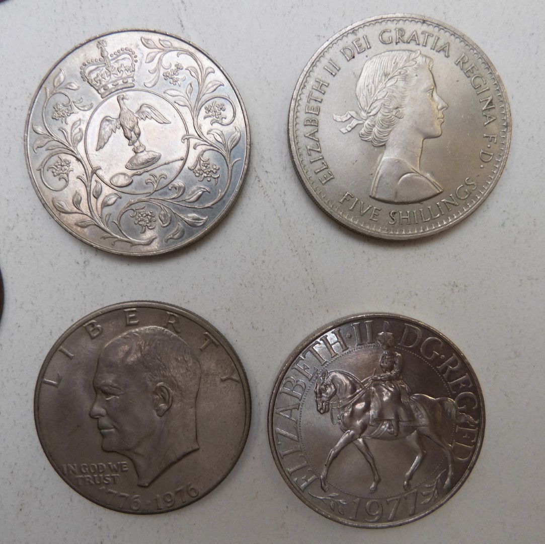 An amateur collection of UK and overseas coinage, late 18thC/19thC onwards, together with a - Image 2 of 8