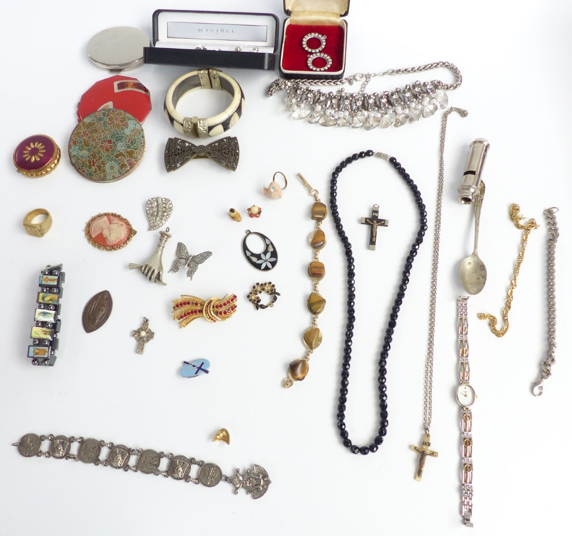 A collection of costume jewellery including beads etc - Image 2 of 2