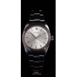 Rolex Oyster Royal Precision gentleman's wristwatch ref. 6426 with gold hands, silver baton