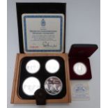 Canada Montreal Olympics silver proof coin set, with certificate, together with a 1979 Griffin