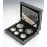 Royal Mint 2011 UK Piedfort Set, cased with certificate