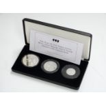 The Year Of The Three Kings 80th Anniversary Silver Proof Coin Collection, in Jubilee Mint case,