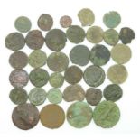 Approximately 29 detector finds, together with a hammered continental medieval penny, two Jetons,