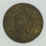 1789 Louis XVI Camp Cayenne, French Guiana (revolution period) Windward Islands 2 sous, 'A'