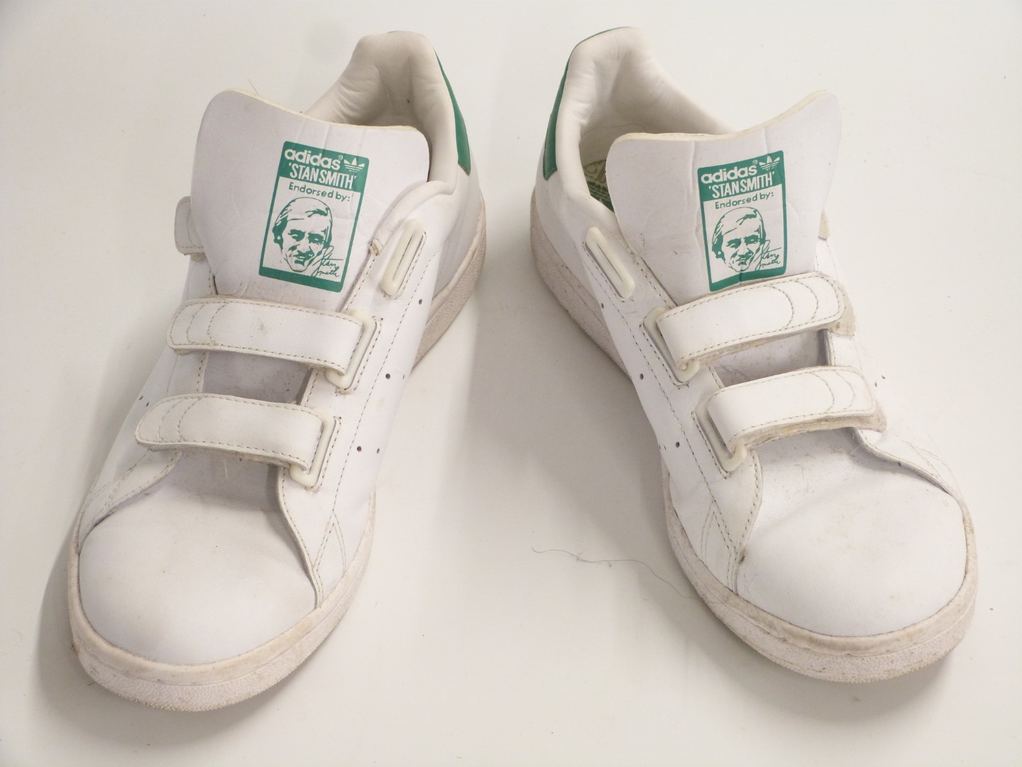 Five pairs of Addias trainers including Superstar (UK 5), white and green Stan Smith (UK 9.5), - Image 2 of 6
