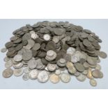 Approximately 5700g of pre-1947 UK silver coinage