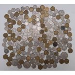 A collection of UK sundry coinage