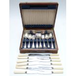 Six place setting canteen of cutlery