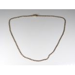 Victorian 9ct gold necklace, 7.1g