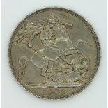 1902 Edward VII silver crown