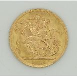 1915 George V gold full sovereign