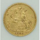 1904 Edward VII gold full sovereign
