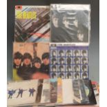 The Beatles - seventeen albums including Please Please Me, With, For Sale, A Hard Day's Night, Help,