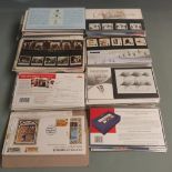 A box of GB presentation packs, high face value