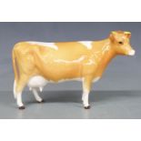 Beswick second version Guernsey cow, H10cm