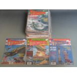 Eighty-seven various TV and Sci-fi comic books and magazines including Thunderbirds, TV21, Action 21