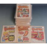 Ninety-nine Buddy and Spike comic books/ magazines comprising 49 Buddy number 2 onward 1981-83 and