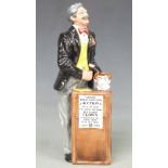 Royal Doulton figure The Auctioneer, with certificate